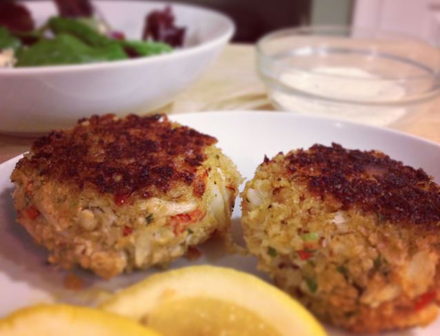 CrabCakesPlated